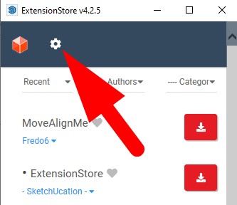 ExtensionStore - sprawdzenie aktualizacji