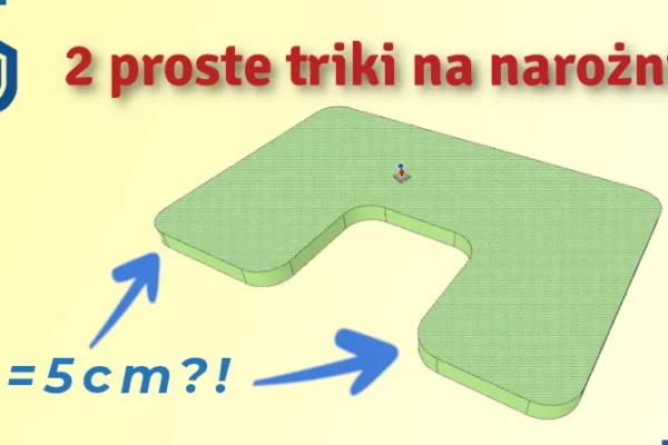 Zaokrąglanie narożników w Sketchup - baner artykułu